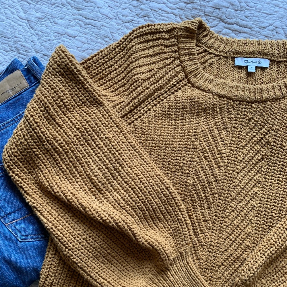 Mustard Madewell Sweater